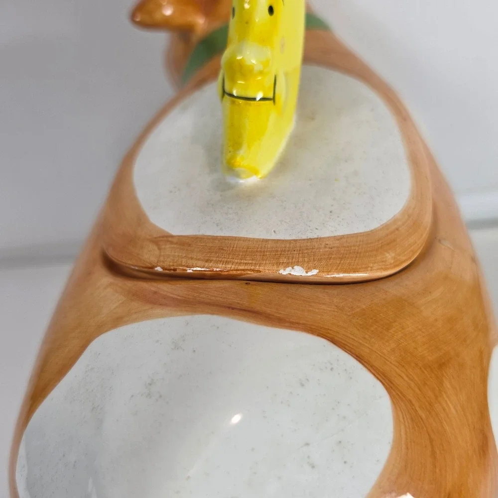 Vintage 1987‎ Susan Winget Cow Jumped Over The Moon Cookie Jar